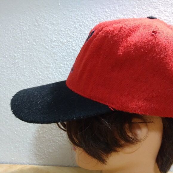 Vintage New York Black Yankees Negro League Baseball Museum Wool Snap Back Hat - Picture 3 of 11